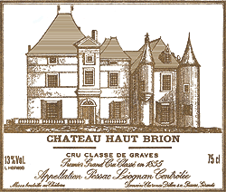 Château Haut Brion, AC Pessac-Leognan cb1