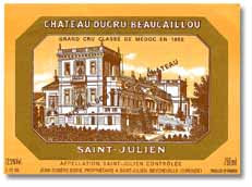 Ducru Beaucaillou A.C. St.Julien cb 3