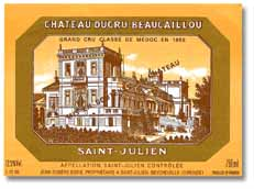 Ducru Beaucaillou A.C. St.Julien cb 6