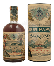 Don Papa Rum of the Philippines, Baroko in koker 700 ml 40%