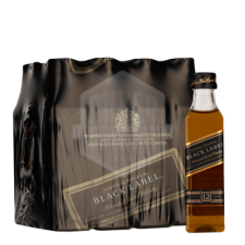 Johnnie Walker DOUBLE Black Label 12 y. miniatuur petfles 40%