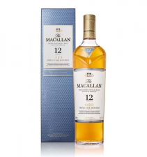 Macallan malt whisky 12 y. 70 cl triple cask in giftbox