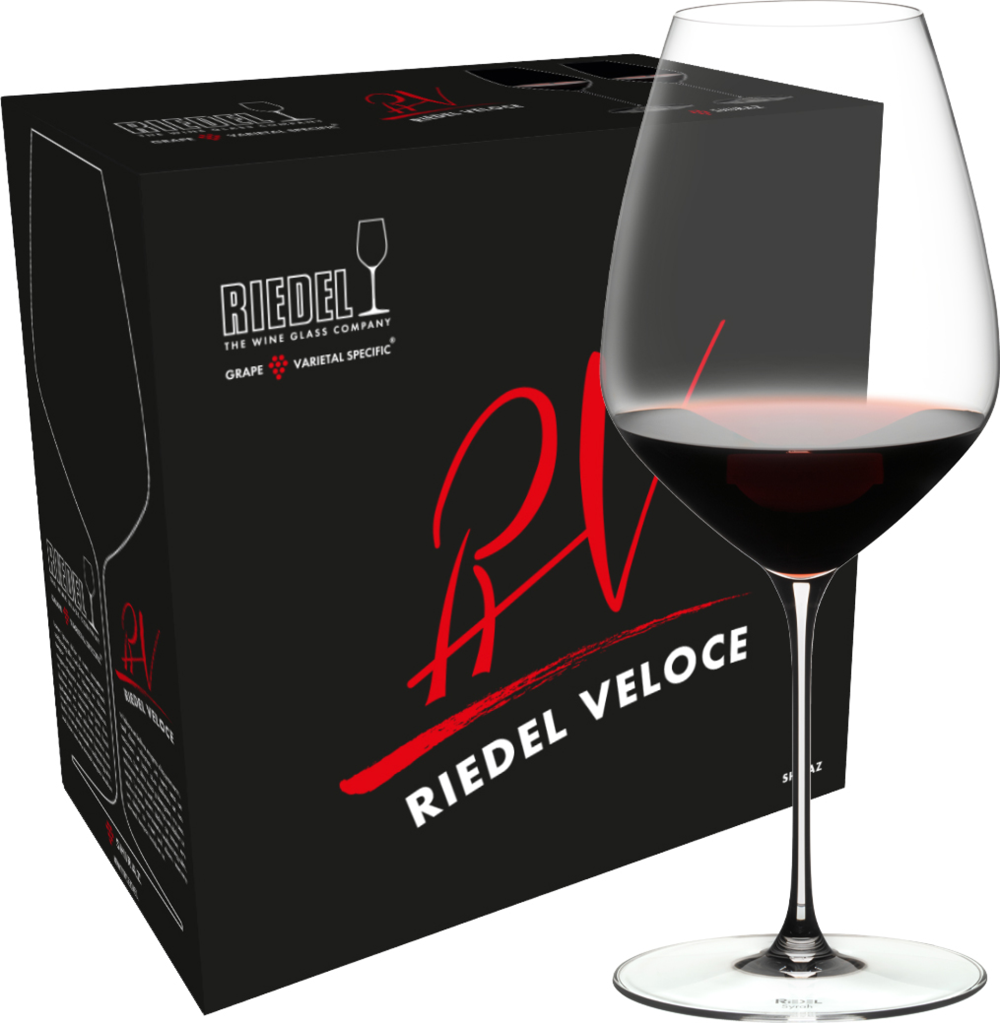 Riedel Veloce Syrah-Shiraz wijnglas (set van 2 voor € 62,90)